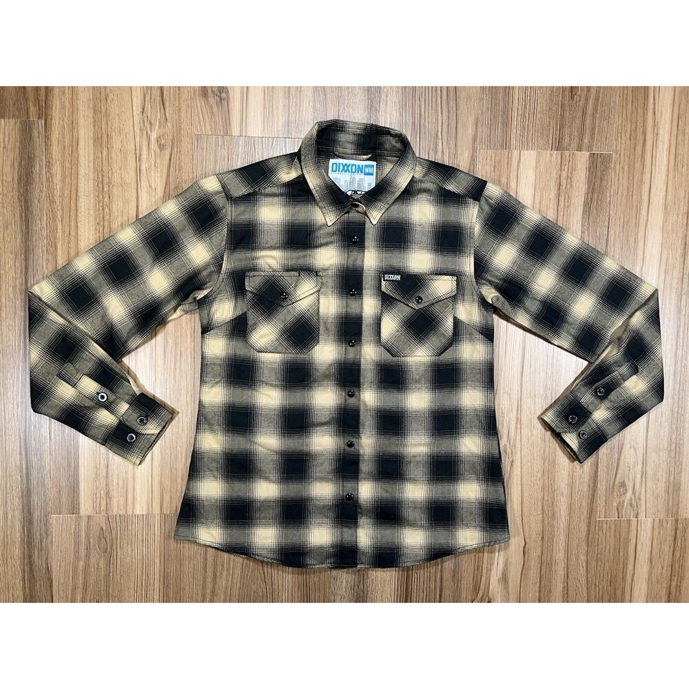 Dixxon Barrio Snap Closure Flannel Shirt Womens Medium